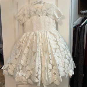 DOLORIS PETUNIA Flower Girl Dress
